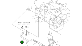 Трубка 201-910-7210 Komatsu