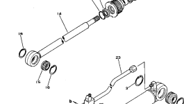 Цилиндр 101-63-13140 Komatsu
