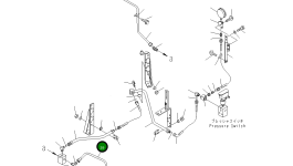 Трубка 427-S95-5660 Komatsu