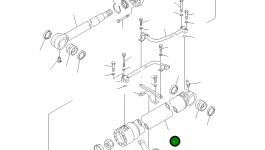 Цилиндр 20X-63-56541 Komatsu