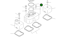 Уплотнение 6737-22-7720 Komatsu