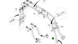 Труба 2140-1247 Komatsu