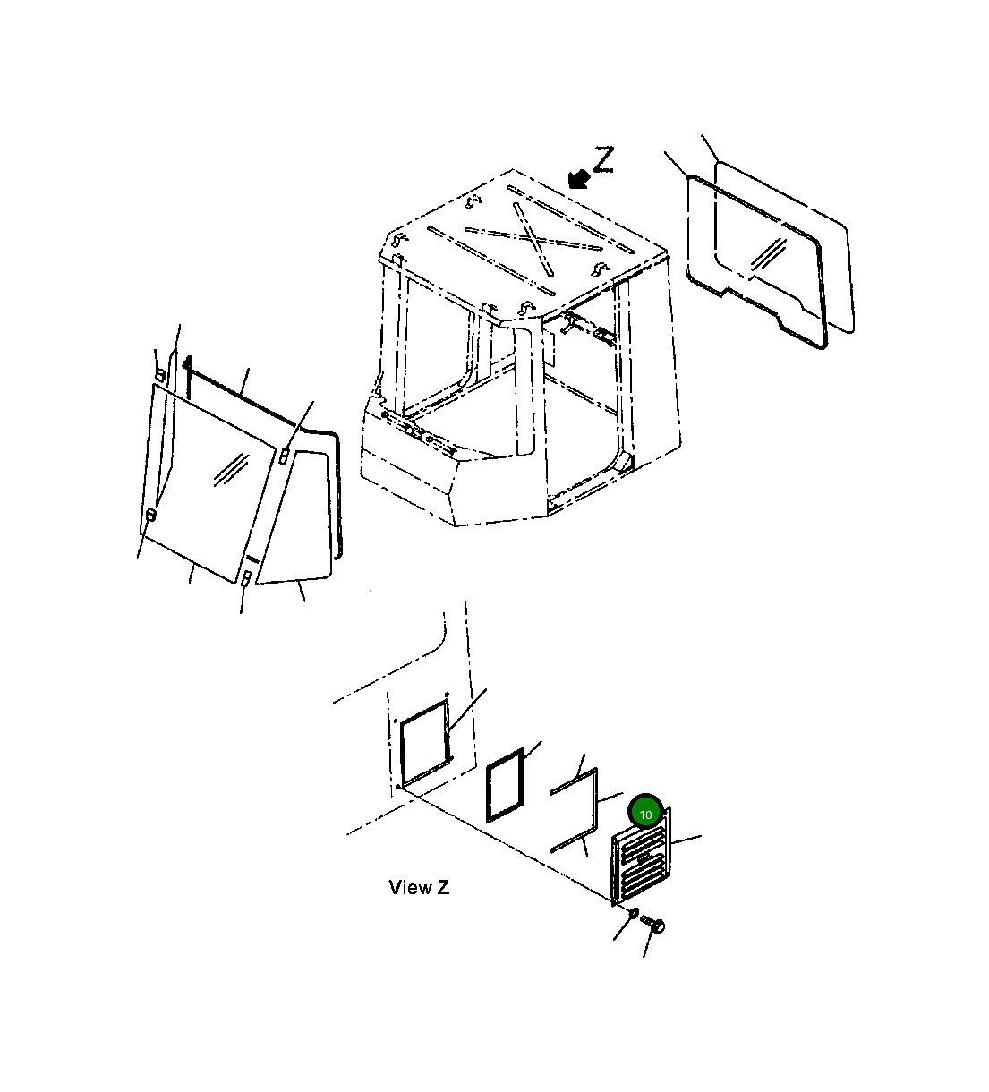 Уплотнение 426-56-A2110 Komatsu