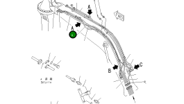 Трубка 203-966-1140 Komatsu