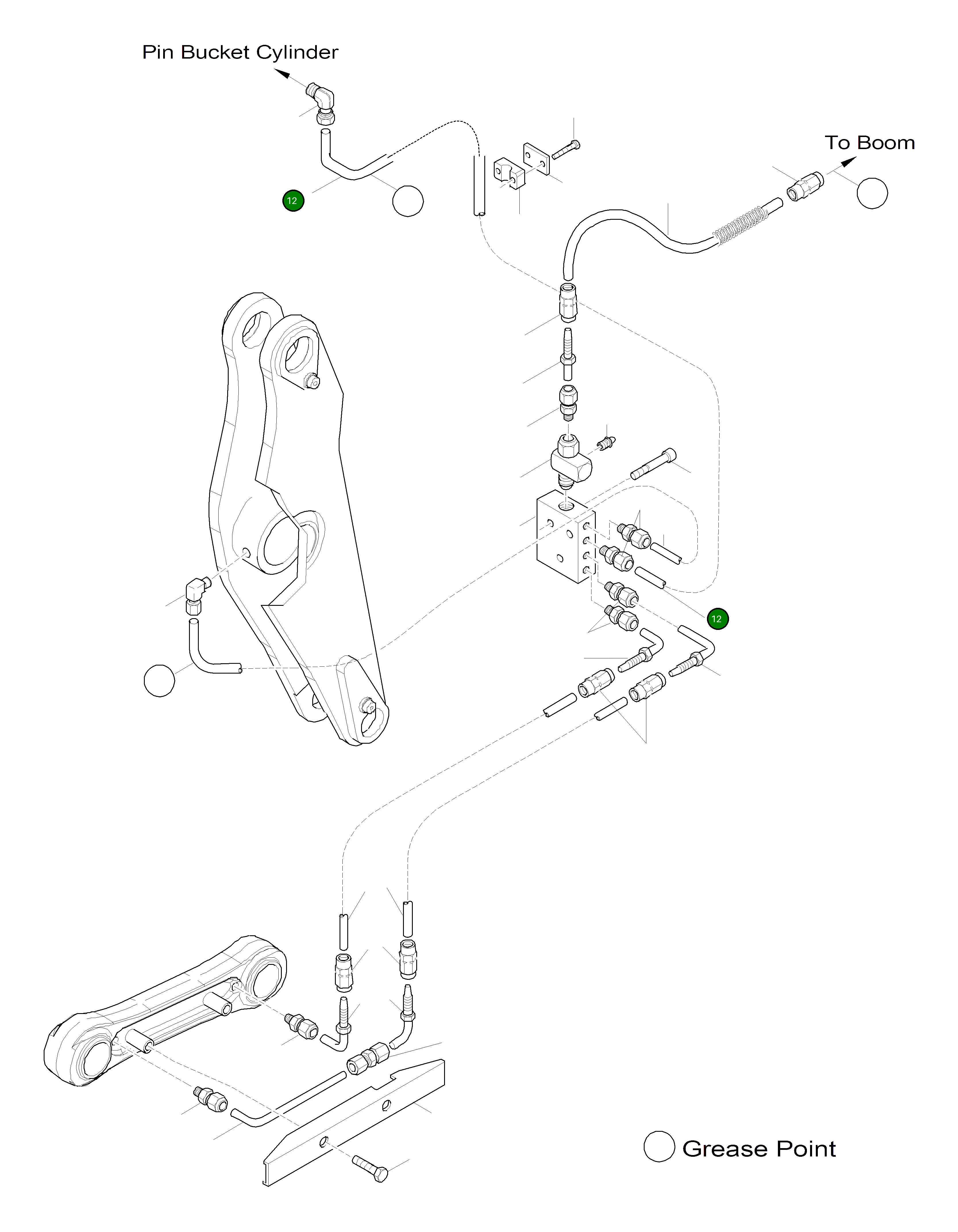 Труба 421-S95-H900 Komatsu