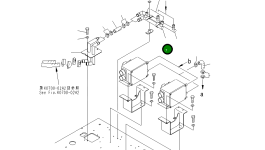 Трубка 208-977-6230 Komatsu