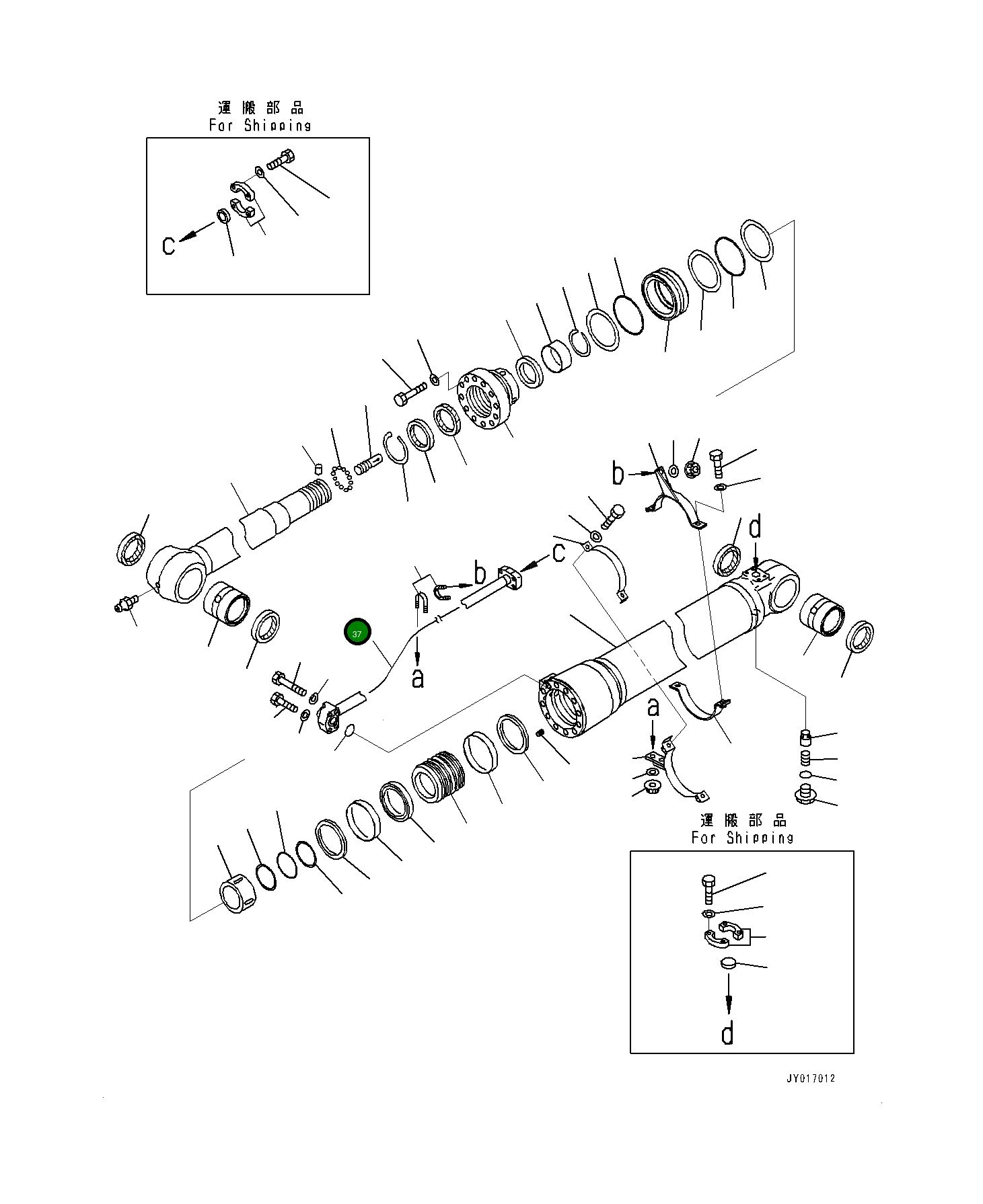 Трубка 707-86-67810 Komatsu