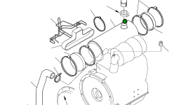 Труба 37C-01-11411 Komatsu