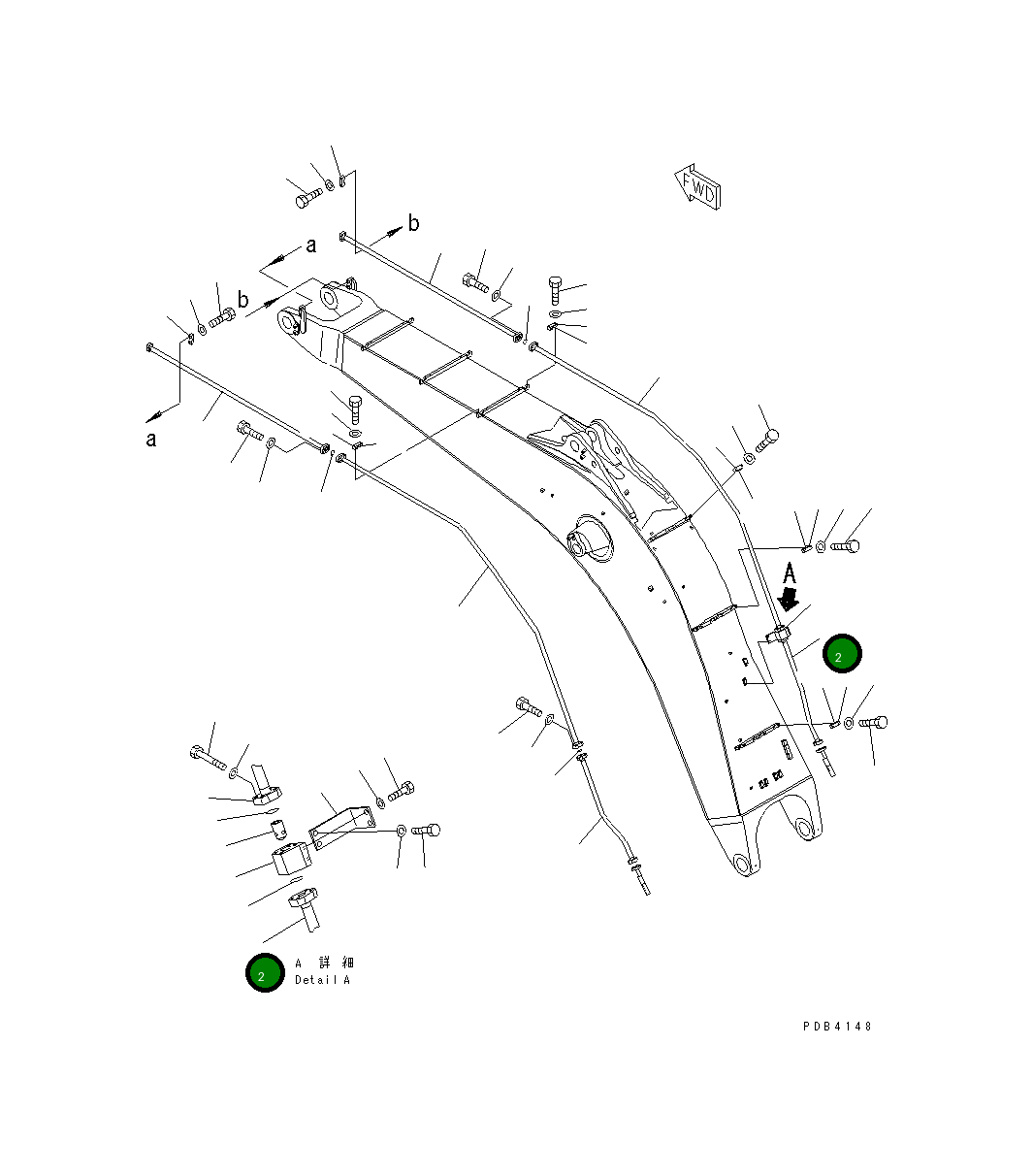 Трубка 209-62-78290 Komatsu