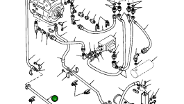 Трубка 156 491 Komatsu