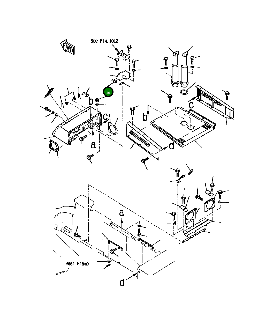 Уплотнение 427-54-13790 Komatsu