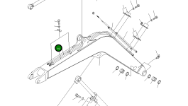 Трубка 20S-62-82111 Komatsu