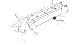 Трубка 208-72-71480 Komatsu