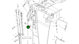 Трубка 209-70-75761 Komatsu