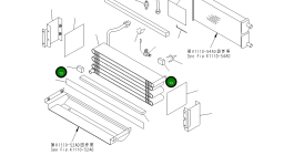 Уплотнение TW7036-0680 Komatsu