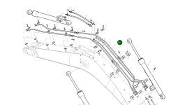 Труба 140-00857A Komatsu
