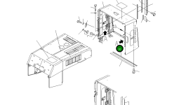 Уплотнение 427-54-21860 Komatsu