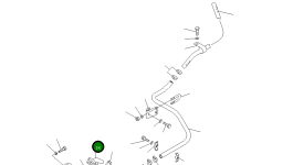 Труба 114-62-51121 Komatsu