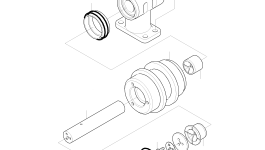 Уплотнительное кольцо 2180-6005 Komatsu