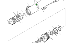 Цилиндр 721-11-12932 Komatsu