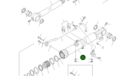 Цилиндр 707-13-13880 Komatsu