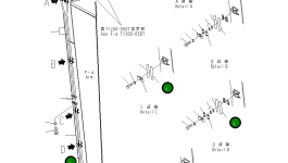 Трубка KV-C222-6381 Komatsu
