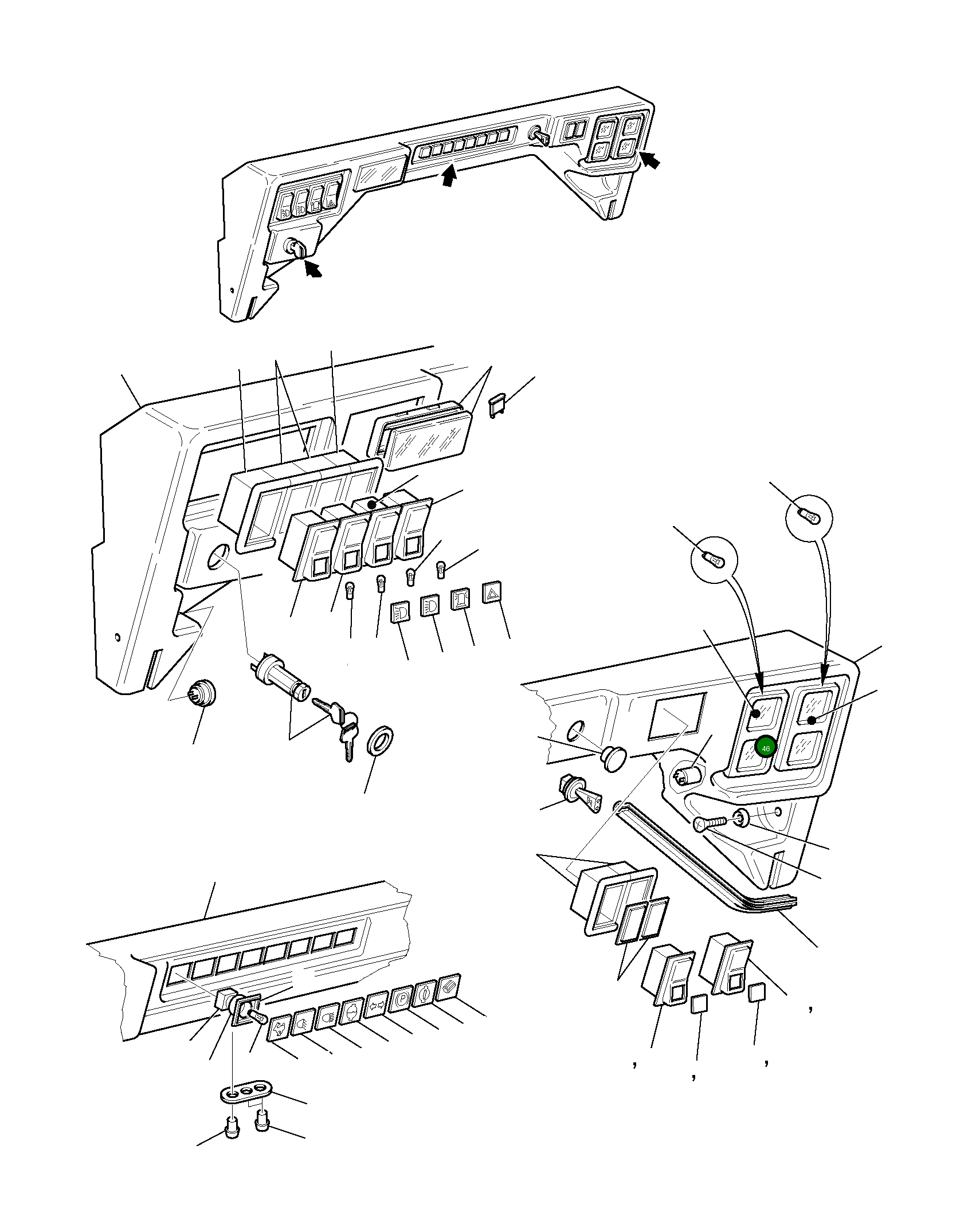 Указатель поворота 885151011 Komatsu