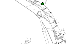 Трубка 209-70-41870 Komatsu