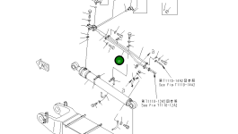 Трубка 209-64-13350 Komatsu