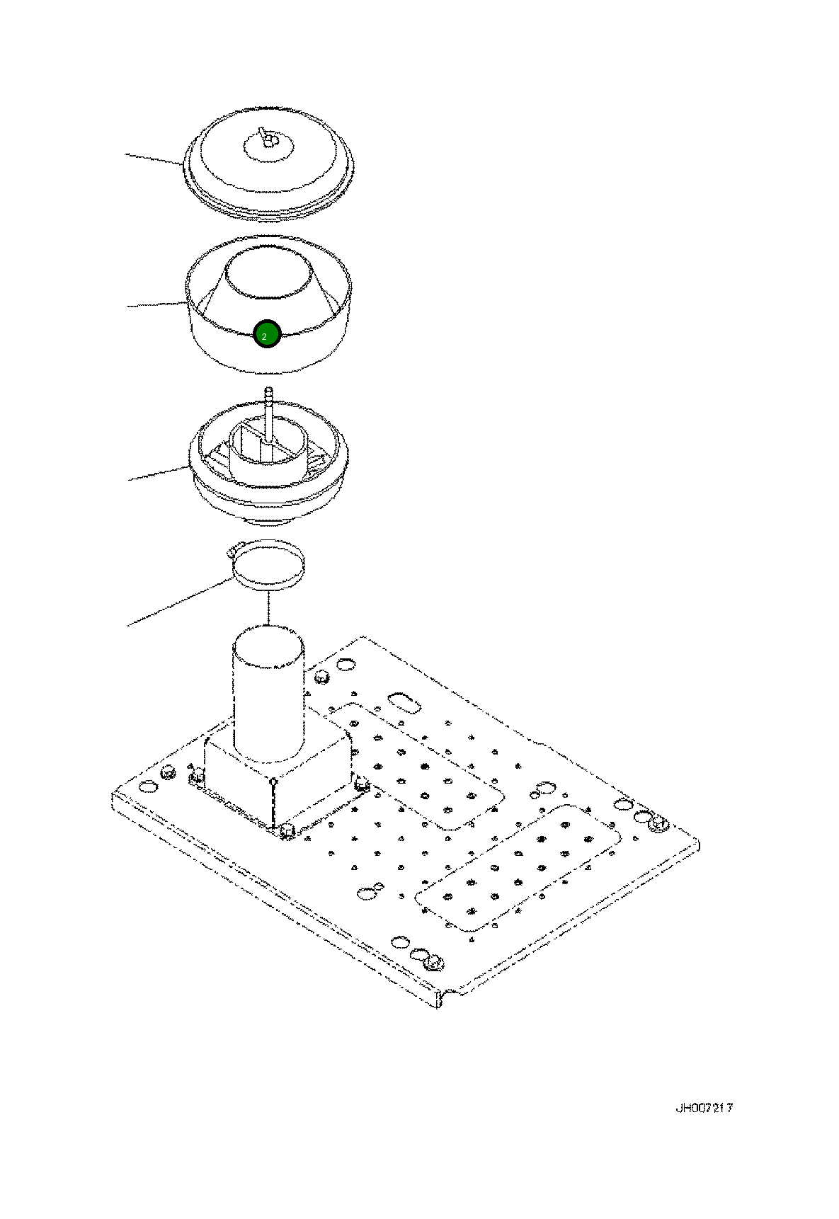 Чаша DNP020344 Komatsu