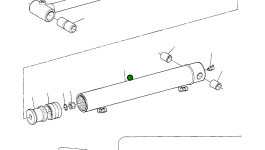 Цилиндр UE2511030 Komatsu