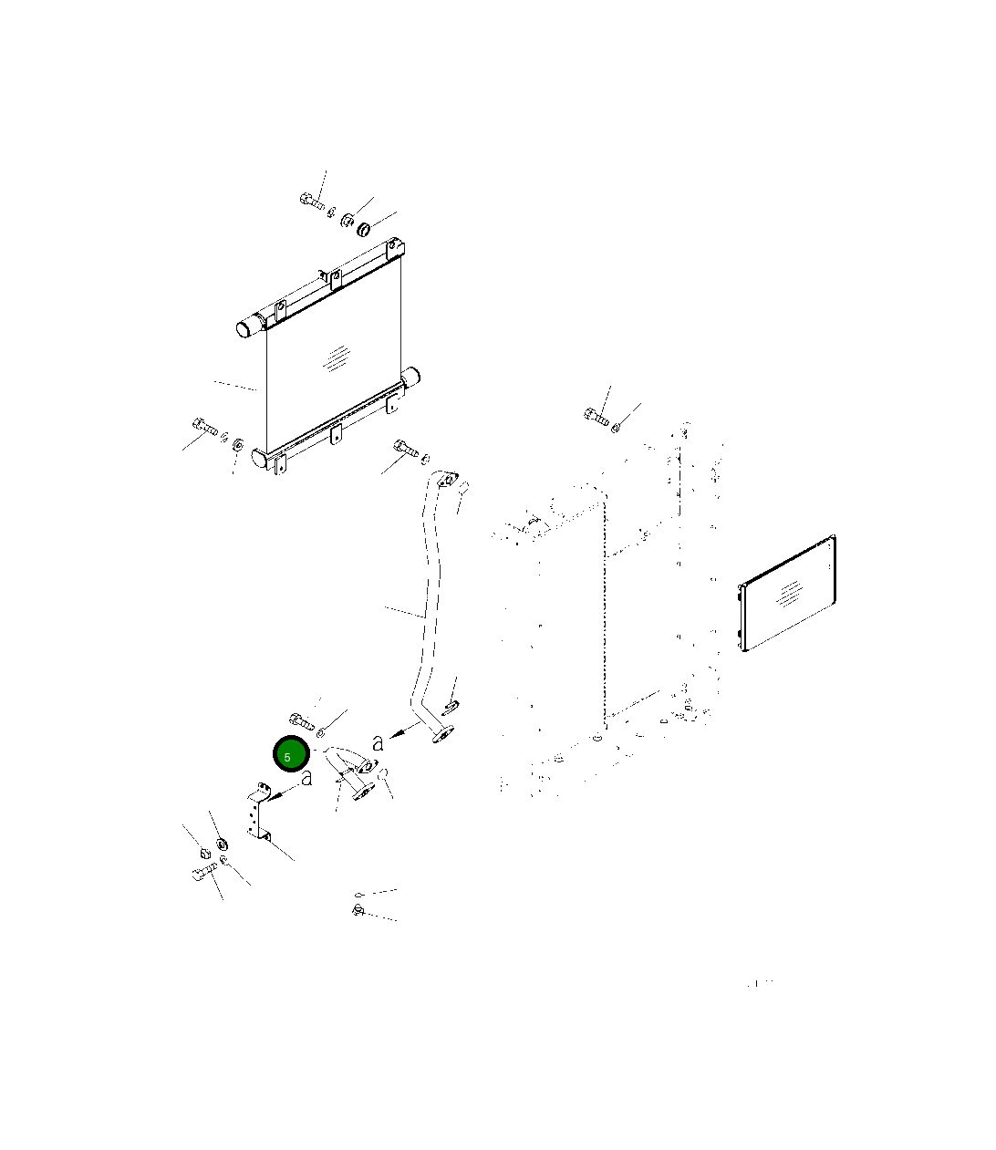 Трубка 208-03-41321 Komatsu