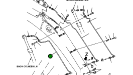 Трубка 208-70-66340 Komatsu