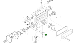Уплотнение 419-04-H0R04 Komatsu