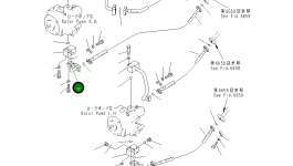 Трубка 263-60-34420 Komatsu