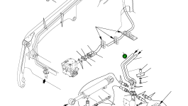 Труба 37A-70-11180 Komatsu