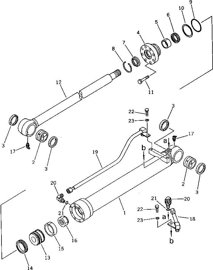 Трубка 201-63-76380 Komatsu