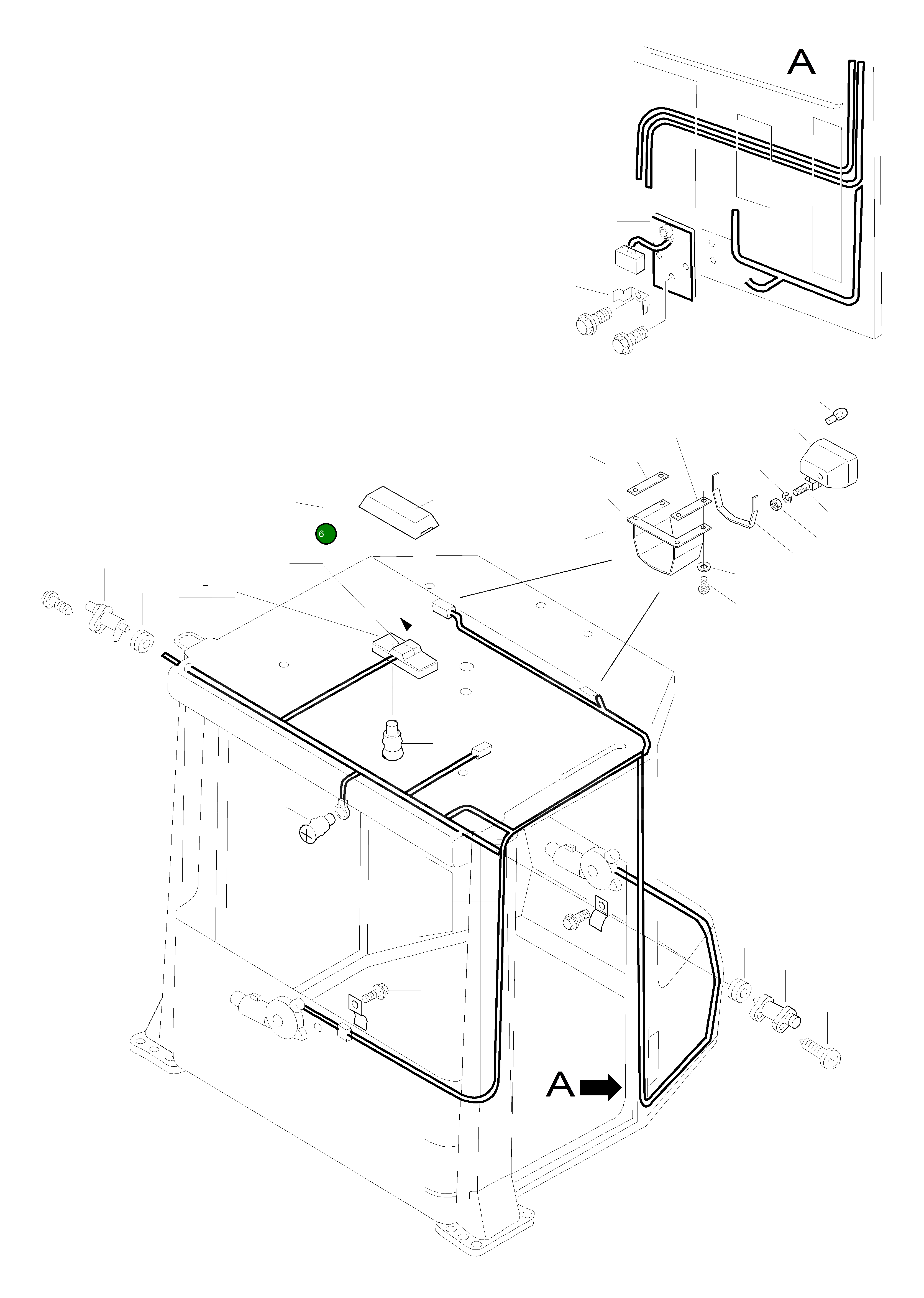 Фара 421-56-H2430 Komatsu