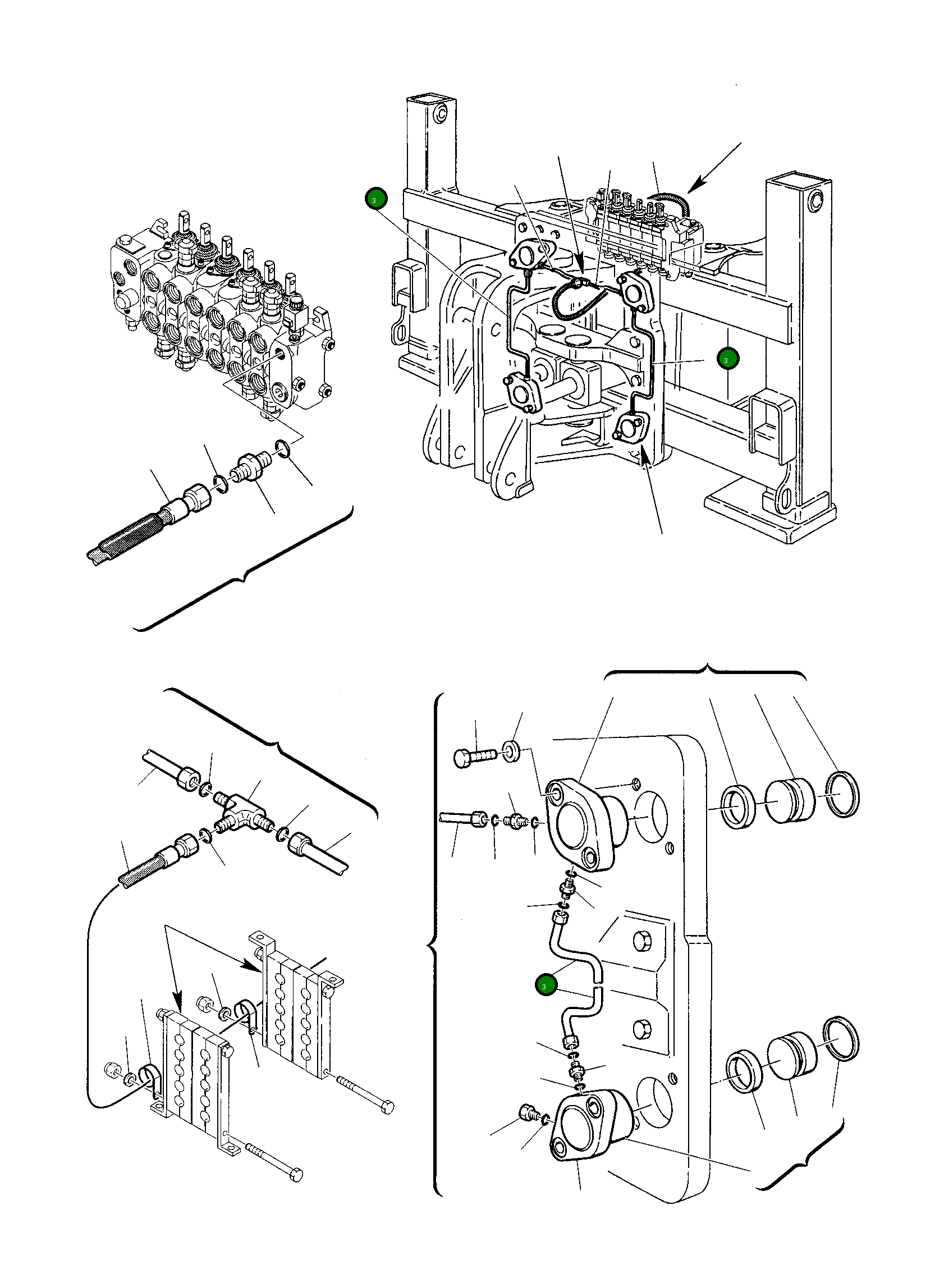Трубка 312707075 Komatsu