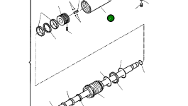Цилиндр 395081013 Komatsu