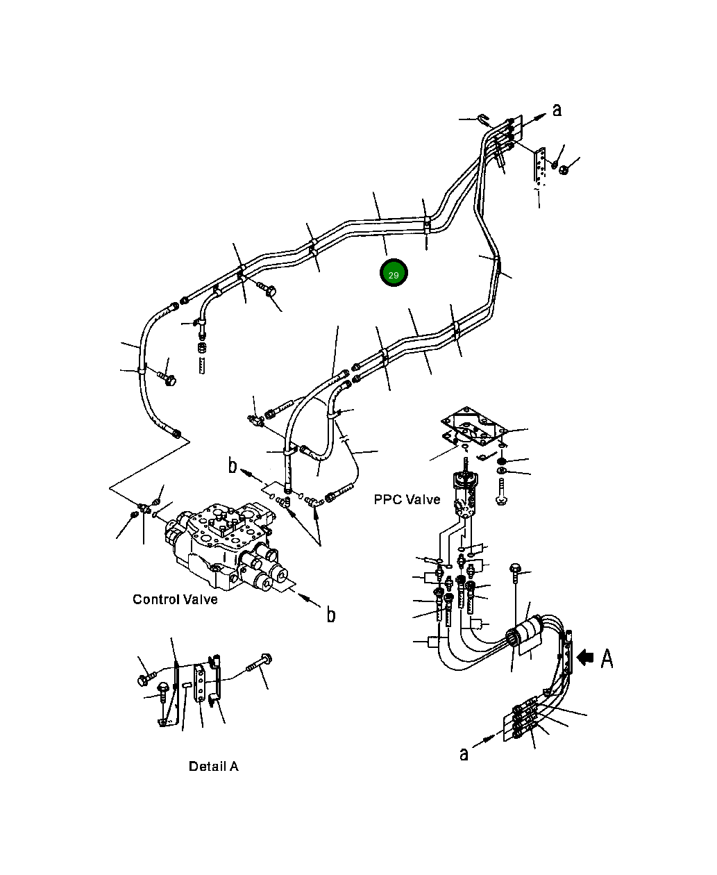 Трубка 428-62-13162 Komatsu