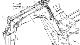 Трубка 201-62-58831 Komatsu
