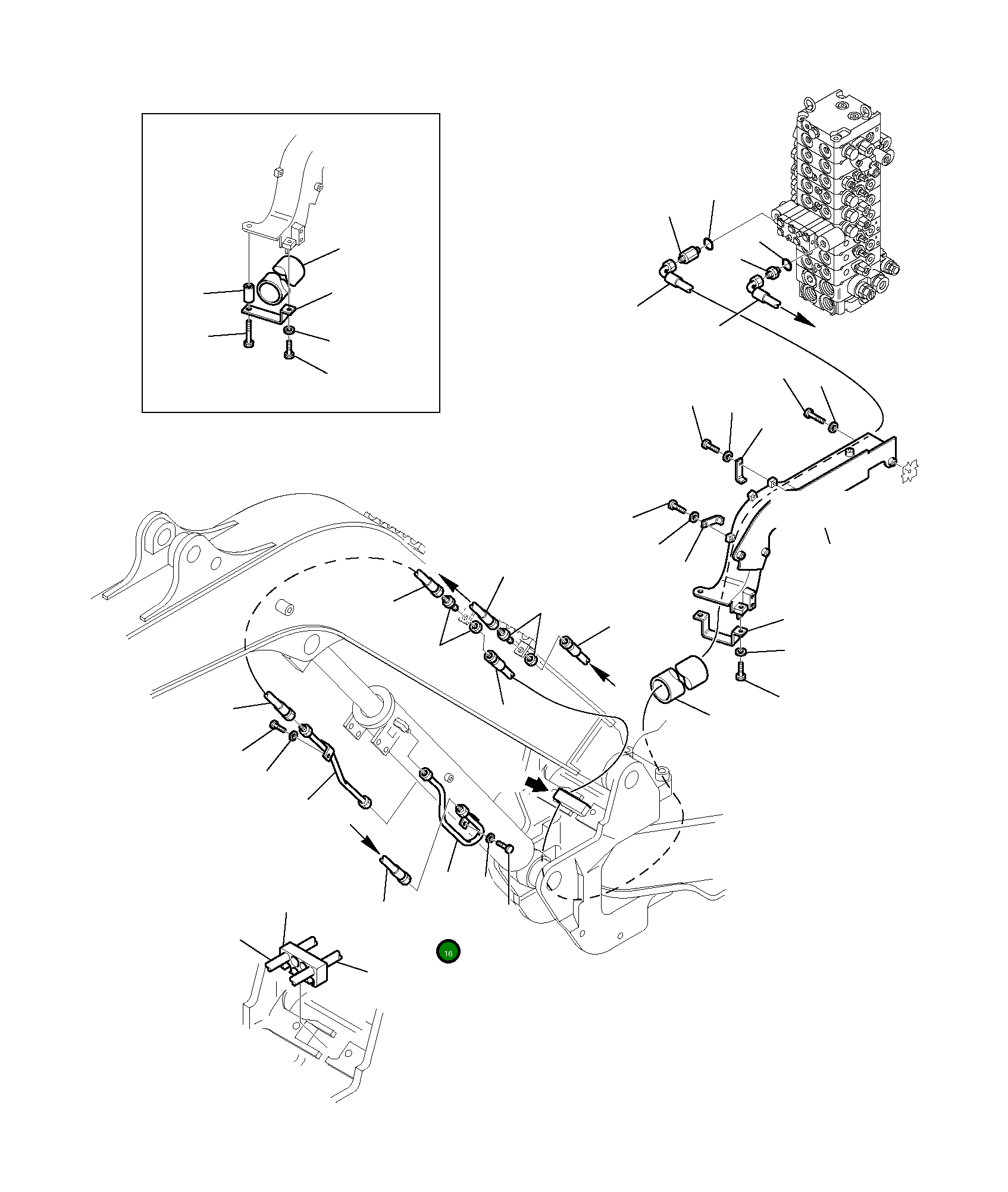Труба 3F4587066 Komatsu