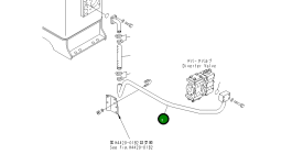 Трубка 426-875-3161 Komatsu