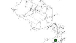 Трубка 209-38-51324 Komatsu