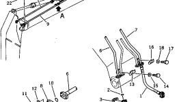 Трубка 206-949-5350 Komatsu