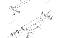 Труба 707-86-R9190 Komatsu