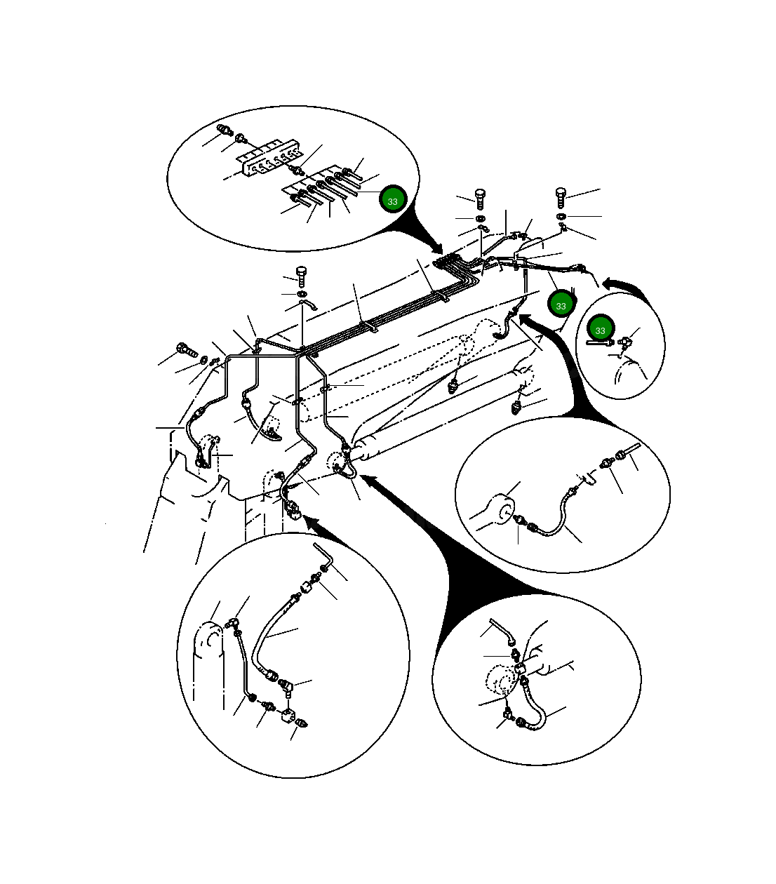 Трубка 209-72-66110 Komatsu