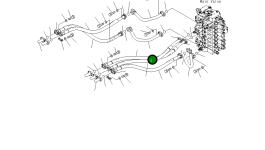 Трубка 208-62-72920 Komatsu