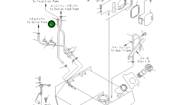 Трубка 07270-21098 Komatsu